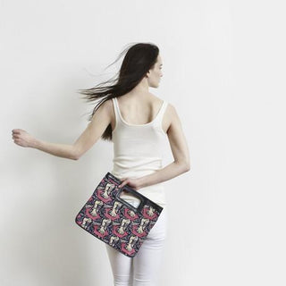 Water-buffalo Clutch in Red - Pakistan