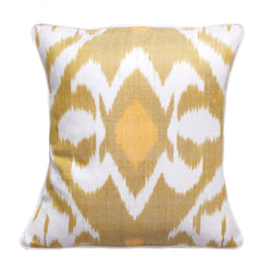 Turtle Back Throw Pillow - Uzbekistan